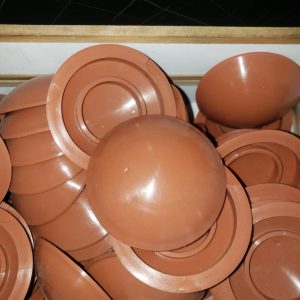 Tapa tornillo techo isopanel terracota